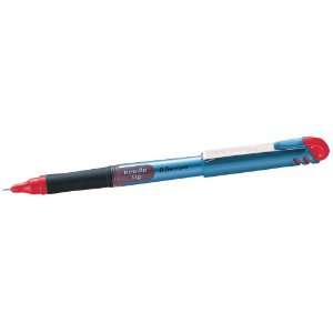   Needle Tip, Blue Barrel, Red Ink, Box of 12 (BLN15 B): Office Products