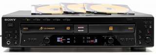   RCD W500C Audio CD Recorder & 5 Disc Changer Player, Dual Deck Combo