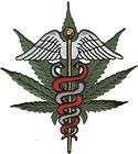 Marijuana Pot Patch Emblem Iron or Sew On Weed Cannabis  