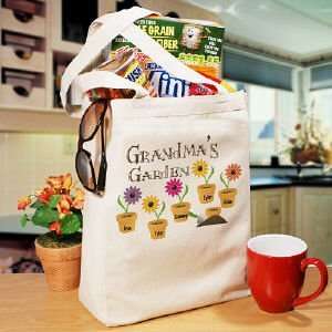  Garden Personalized Canvas Tote Bag: Everything Else