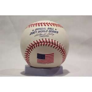 2001 World Series 1St Pitch Baseball:  Sports & Outdoors