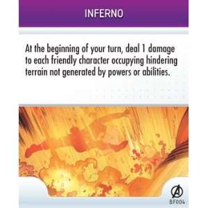    HeroClix Inferno # BF004 (Rookie)   Avengers Toys & Games