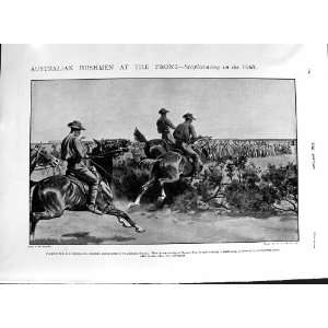  1901 AUSTRALIA BUSHMEN VELDT HORSES GREEK CHURCH EASTER 
