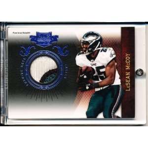  2010 Plates & Patches LeSean McCoy GAME USED JERSEY PATCH 