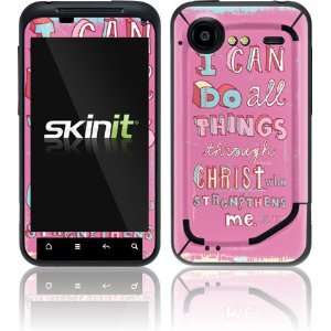  Skinit Philippians 413 Pink Vinyl Skin for HTC Droid 