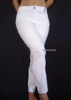 New BEBE White Skinny Jeans XS S M L sz 30  