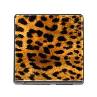 Leopard Print Memory Card Reader Square USB Hardware  