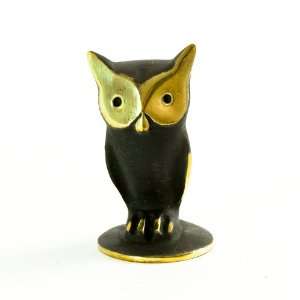  Walter Bosse Brass Eagle Owl Figurine: Home & Kitchen
