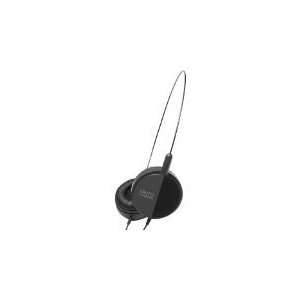  Portable Adjustable Headphones   Black Electronics