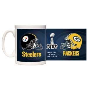  NFL Super Bowl Dueling 2 Pack Coffee Mug Sports 