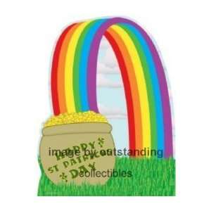  Pot of Gold with Rainbow Life size Standup Standee 