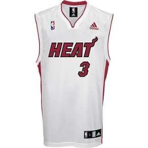 Miami Heat Heat Dwyane Wade Replica Home Jersey, Size= XX Large 