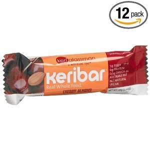 KeriBar Cherry Almond, 1.4 Ounce Bar (12 Grocery & Gourmet Food