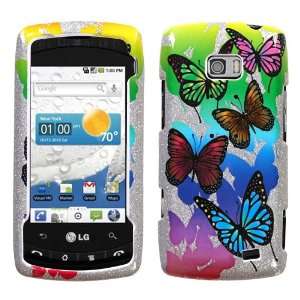  Butterfly Garden (Sparkle) Phone Protector Cover for LG 