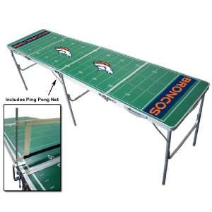  : Denver Broncos Tailgating, Camping & Pong Table: Sports & Outdoors