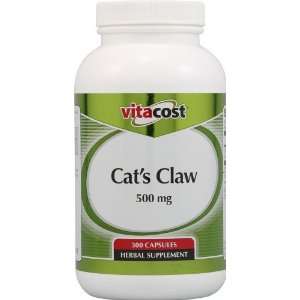 Vitacost Cats Claw {Una de Gato}    500 mg   300 Capsules 