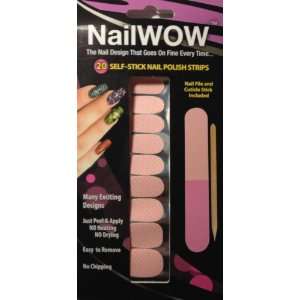 NailWOW Pink Polka Dots Nail Wow Instant Nail Design Kit PP 0846