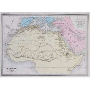  Huot Map of Ancient Africa (1867)