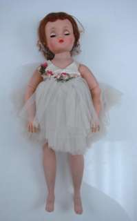   60s Madame Alexander ELISE BALLERINA DOLL Tagged Dress Jointed Limbs
