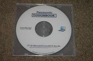 Panasonic Toughbook CF 50 Manuals / Drivers / BIOS  