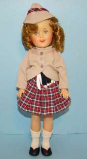 Ideal Shirley Temple Vinyl Wee Willie Winkie Doll 1960  