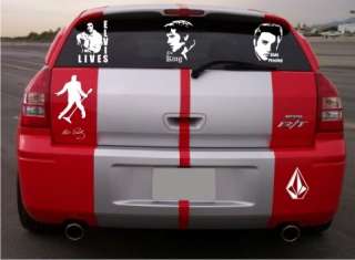 Elvis Lives Decal Sticker   Car Truck Window Laptop  
