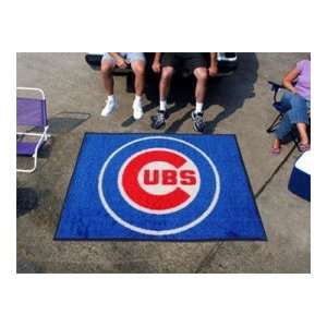  MLB Chicago Cubs Tailgate Mat / Area Rug: Sports 
