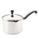 Calphalon Contemporary Stainless 1 1/2 Quart Saucepan with Glass Lid
