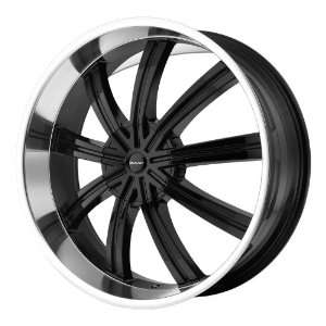  20x8.5 KMC Widow (Gloss Black Machined) Wheels/Rims 6x135 