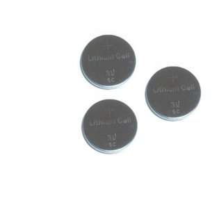 HQRP 3 Pack Lithium Coin Battery compatible with Polar FT4,FT4F, FT7 