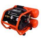   Gallon Roll Cage Oil Free Direct Drive Air Compressor, Orange