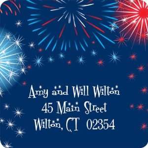  Noteworthy Collections   Holiday Address Labels (Patriotic 