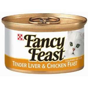  Fancy Feast Classic Tender Liver & Chicken Feast Cat Food 