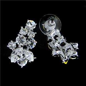Holy Chic Bridal Necklace Earring Set Austrian Rhinestone Crystal 