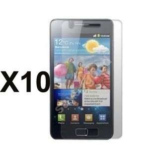 10X Clear Screen Protector For Samsung Galaxy SII i9100  