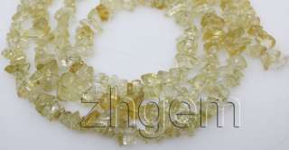 10mm natural clastic topaz loose beads gem 34long  