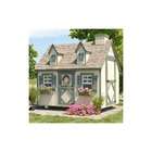 Little Cottage Company Small 4 x 6 Cape Cod Playhouse Kit with Floor 