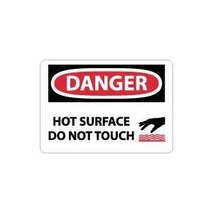  OSHA DANGER Hot Surface Do Not Touch Safety Sign
