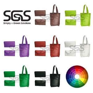  Foldable Pouch Reusable Grocery Bag 14 Pack   Color 