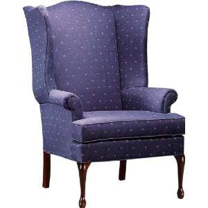    AC Furniture 14220 Wing Chair with Queen Anne Legs