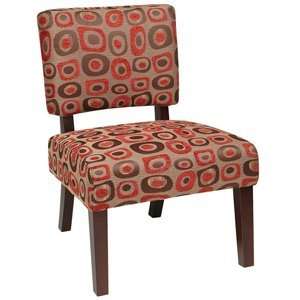   ® Jasmine Accent Chair, Twilight Red 39 RMB