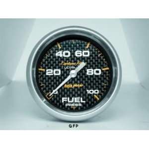  Fiber Series   Fuel Pressure Gauge   Electric   Full Sweep   0 100 PSI