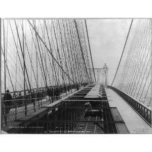   River Bridge,Brooklyn Bridge,New York City,NY,1894