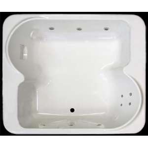 Splash Baths Luxury Series 6 Foot Acrylic Whirlpool Bathtub 