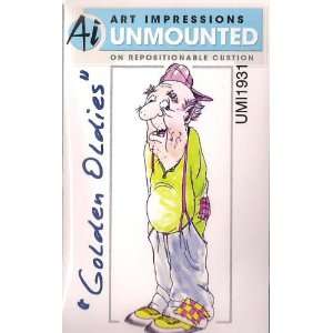  Floyd Golden Oldies Rubber Stamp // Art Impressions: Arts 