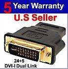 24+5 Gold adapter converter DVI I to HDMI M/F LCD HDTV