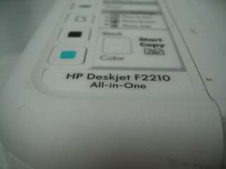 HP F2210 Deskjet All In One Printer Scanner Copier MFP  