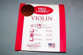 Re String Old Violin With 4/4 set of Super Sensitive  