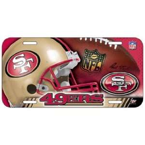  NFL San Francisco 49ers High Definition License Plate 