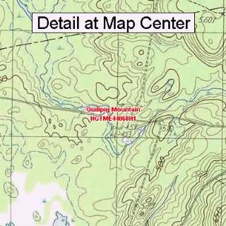   Map   Quillpig Mountain, Maine (Folded/Waterproof)